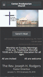 Mobile Screenshot of center-church.org